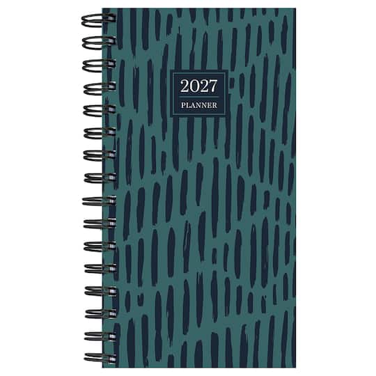 2027 Blue Streak Small Weekly Monthly Planner